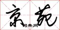 朱锡荣京苑草书怎么写