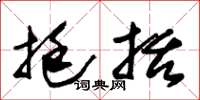 朱锡荣挺括草书怎么写