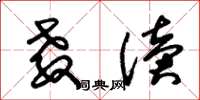 朱锡荣教读草书怎么写