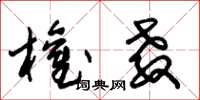 朱锡荣权教草书怎么写