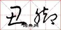 曾庆福丑脚草书怎么写