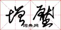 朱锡荣增压草书怎么写