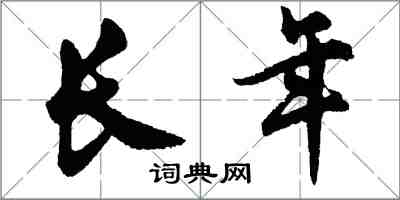 胡问遂长年行书怎么写