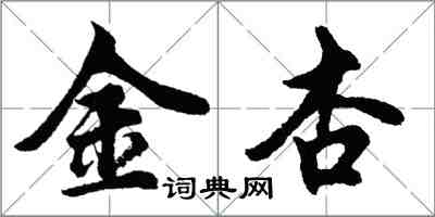 胡问遂金杏行书怎么写