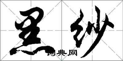 胡问遂黑纱行书怎么写