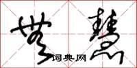 王冬龄无慧草书怎么写