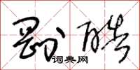 王冬龄刚酷草书怎么写
