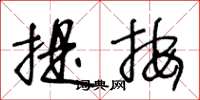 王冬龄提按草书怎么写