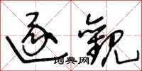 王冬龄逐观草书怎么写