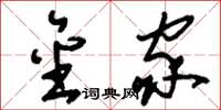 刘少英金家草书怎么写