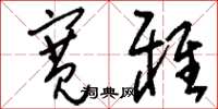 刘少英宽雅草书怎么写