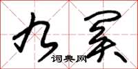 朱锡荣九关草书怎么写