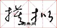 王冬龄摸拟草书怎么写