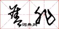 朱锡荣善非草书怎么写