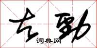 朱锡荣古劲草书怎么写