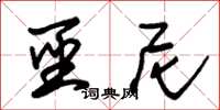 朱锡荣圣尼草书怎么写