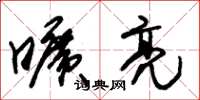 朱锡荣旷亮草书怎么写
