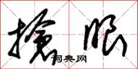 朱锡荣抢眼草书怎么写