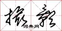 朱锡荣撮影草书怎么写