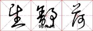 曾庆福望舒荷草书怎么写