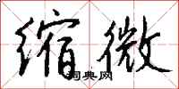 钱沛云缩微行书怎么写