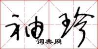 王冬龄袖珍草书怎么写
