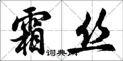 胡问遂霜丝行书怎么写