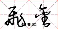 王冬龄飞金草书怎么写