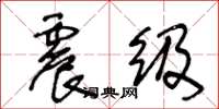王冬龄震级草书怎么写