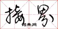 王冬龄接界草书怎么写