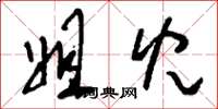 刘少英姐儿草书怎么写