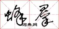 王冬龄蜂群草书怎么写