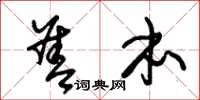 朱锡荣善本草书怎么写