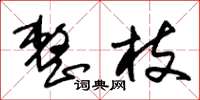 朱锡荣整枝草书怎么写