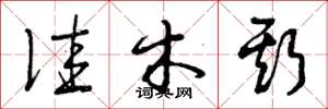 曾庆福佳木斯草书怎么写