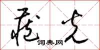 梁锦英藏光草书怎么写