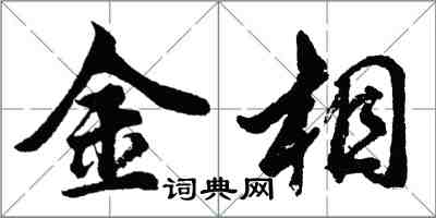胡问遂金相行书怎么写