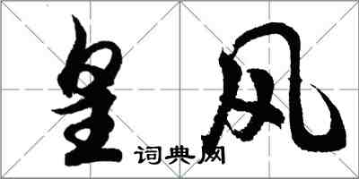 胡问遂皇风行书怎么写