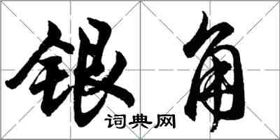 胡问遂银角行书怎么写