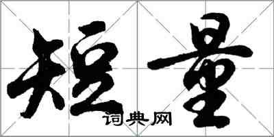 胡问遂短量行书怎么写
