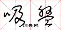 王冬龄吸盘草书怎么写
