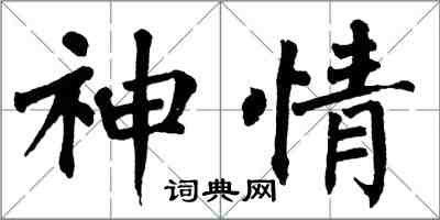 翁闿运神情楷书怎么写