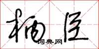 王冬龄柄臣草书怎么写