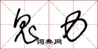 王冬龄鬼力草书怎么写