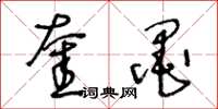 王冬龄奎墨草书怎么写