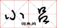 王冬龄小吕草书怎么写