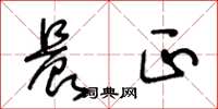 王冬龄晨正草书怎么写