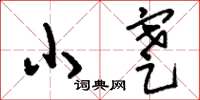 刘少英小蹇草书怎么写