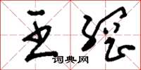 刘少英王纲草书怎么写