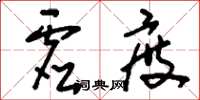 刘少英虚度草书怎么写